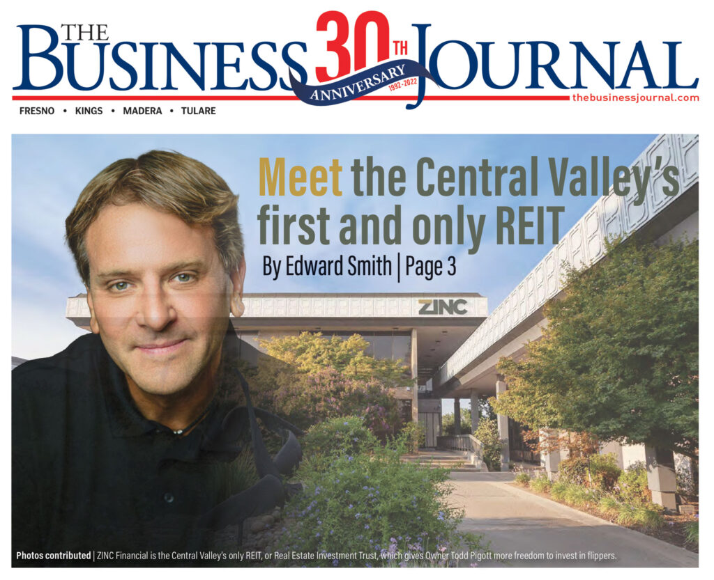 The Business Journal: Meet the Central Valley's First and Only REIT